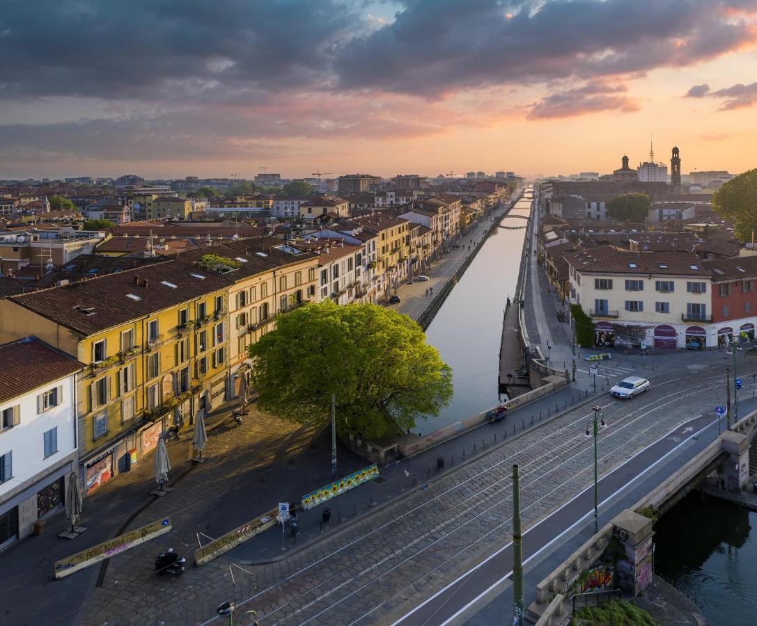 Navigli-Duomo Exclusive Design Loft Su Due Piani Con Wifi Milão Exterior foto